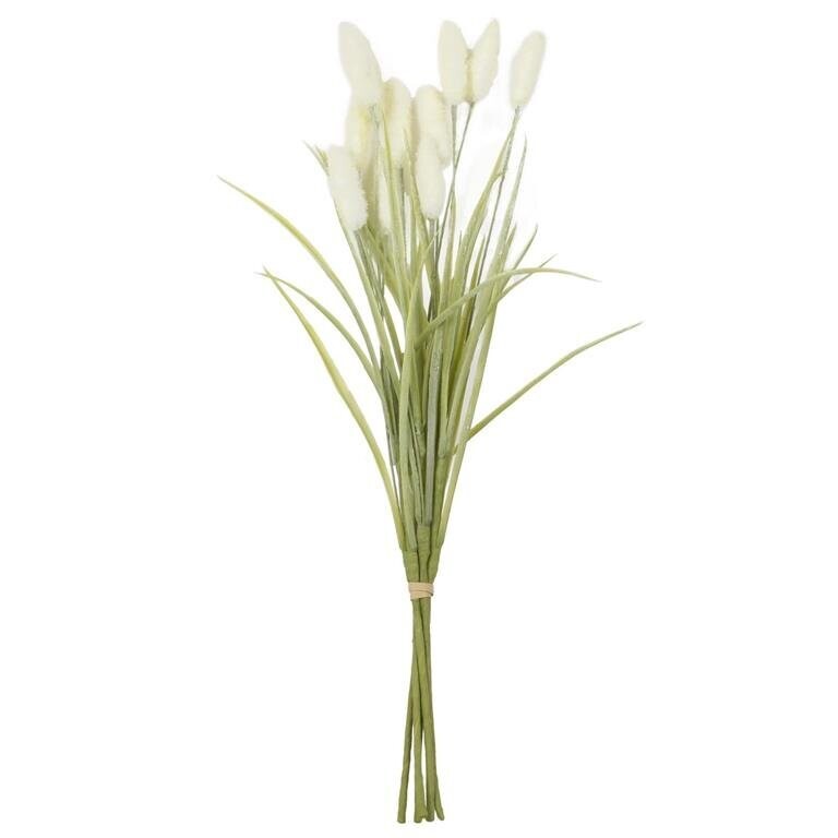 16" Bunny Tail Bushy Pick - White