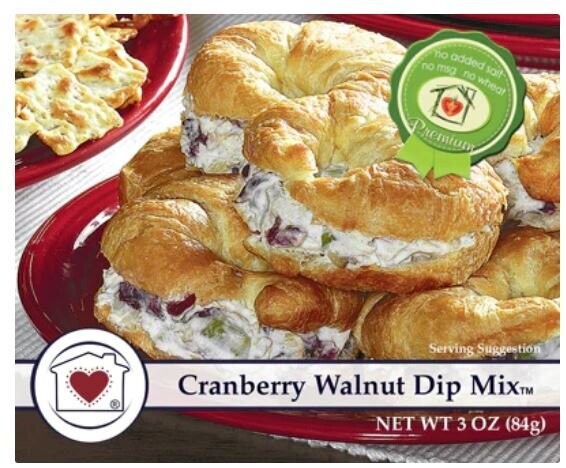 Cranberry Walnut Dip Mix