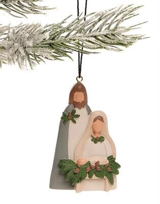 Holy Family Nativity Ornament