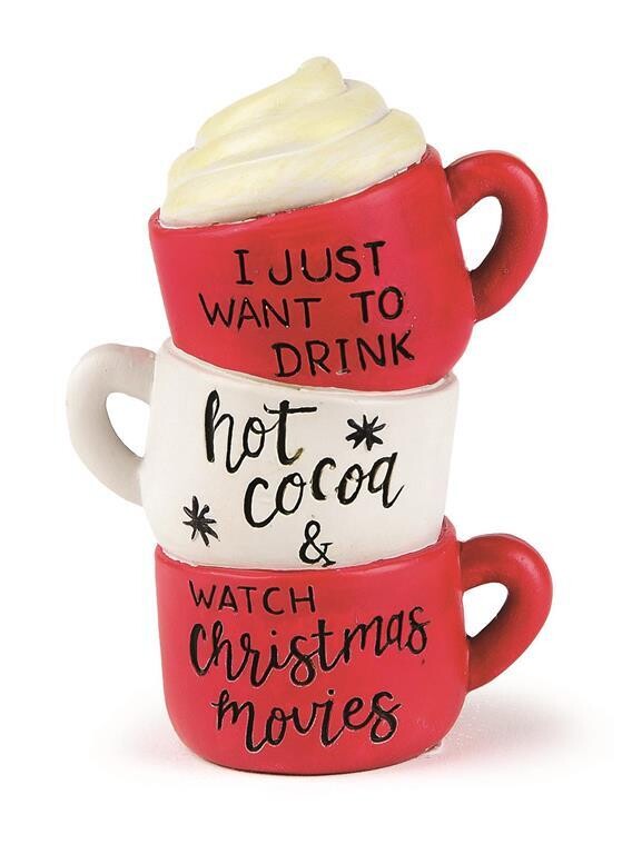 Hot Cocoa Stacked Mugs
