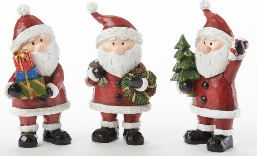 Resin Standing Santa