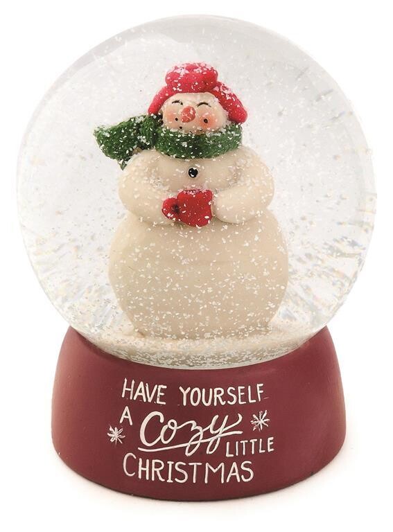 "Cozy Little Christmas" Snow Globe