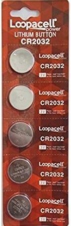 CR2032 Lithium Button Cell Battery 3V