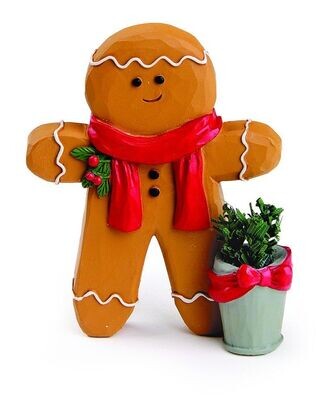 Gingerbread Man w/ Greens