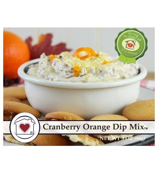 Cranberry Orange Dip Mix