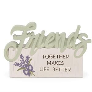 Graceful Sentiments "Friends" Plaque