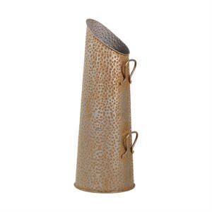 Decorative Hammered Metal Coal Skuttle