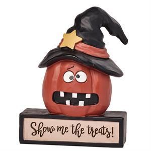 "Show me the Treats" Jack-o-Lantern