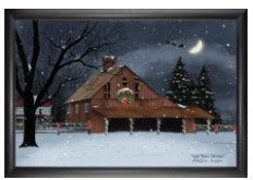 8x10" Framed Print - "Night Before Christmas"