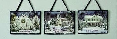 Sm. Winter Scene Slate