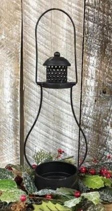 11" Distressed Black Lantern