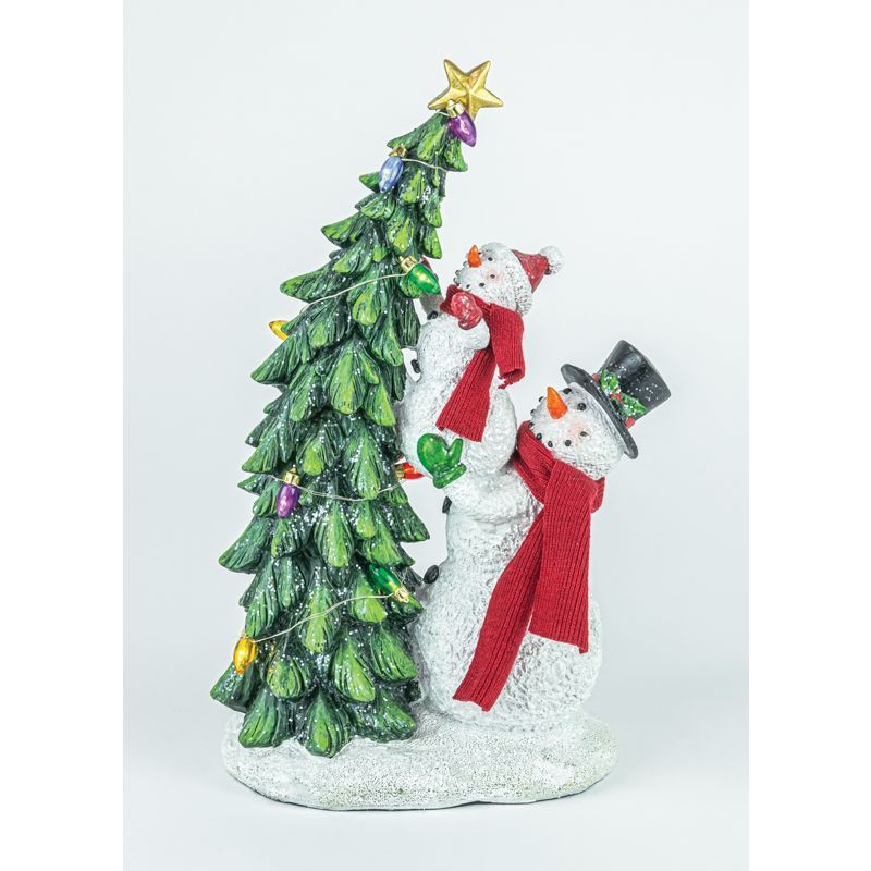 LED Snow Pals w/ Lighted Tree
