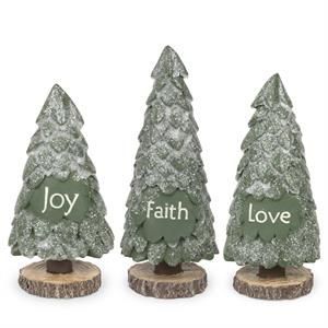 Joy/Faith/Love Christmas Tree