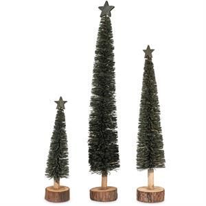 Sage Bottle Brush Christmas Tree