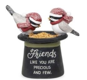 "Friends Like You" Top Hat w/ Birds