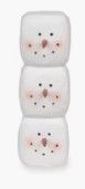 Stacked Marshmallow Snowmen