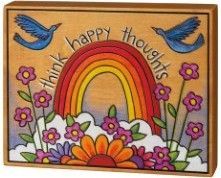 "Happy Thoughts" Block