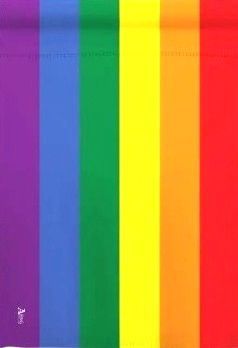 Rainbow Pride Garden Flag