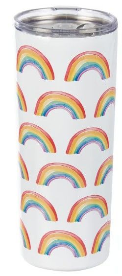 Rainbow Insulated Coffee Tumbler