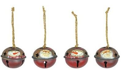 Sm. Metal Bell Ornament