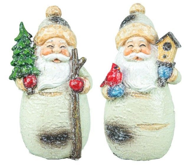 Birch Tabletop Santa