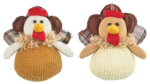 Fall Harvest Turkey Ornament