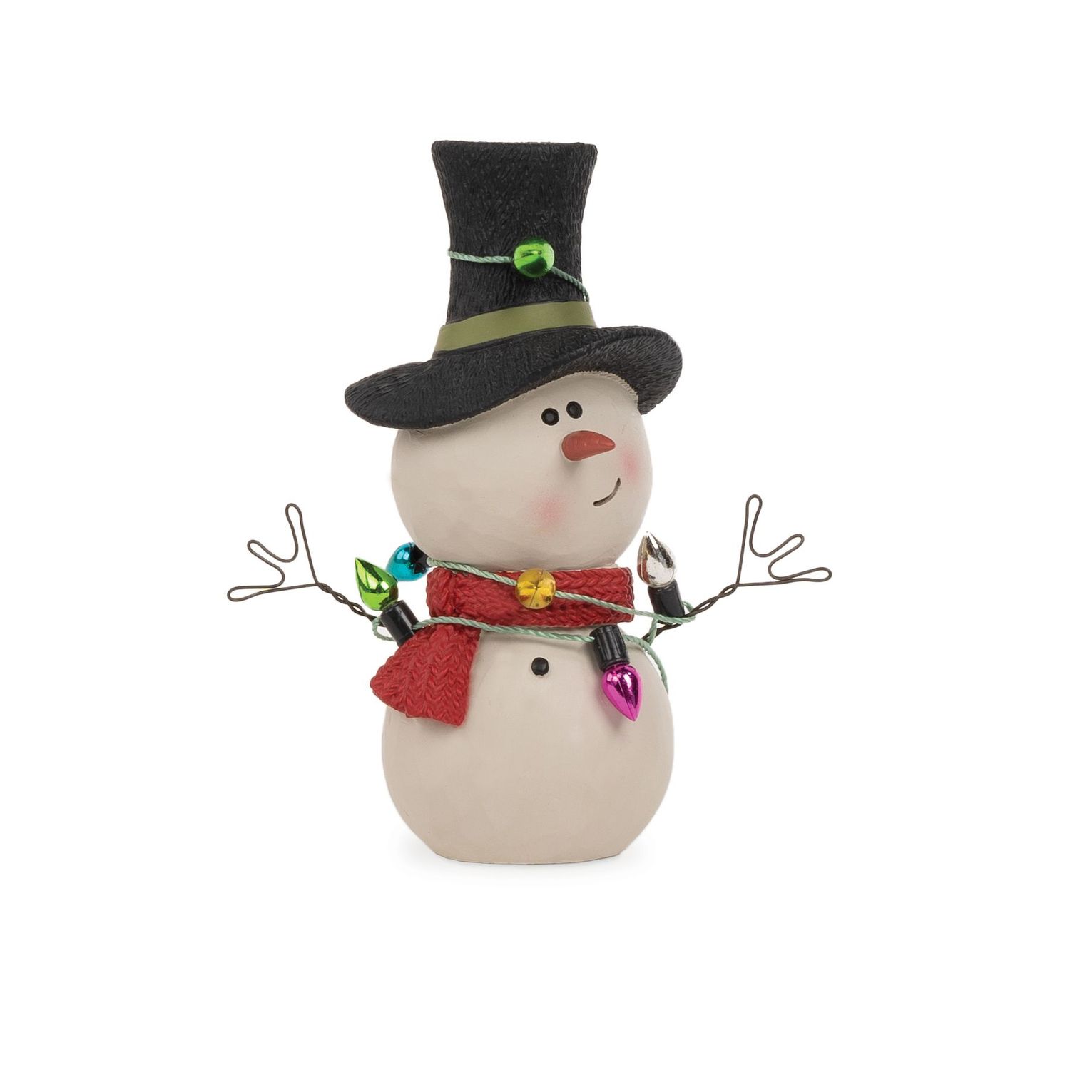 Snowman w/ Christmas Lights