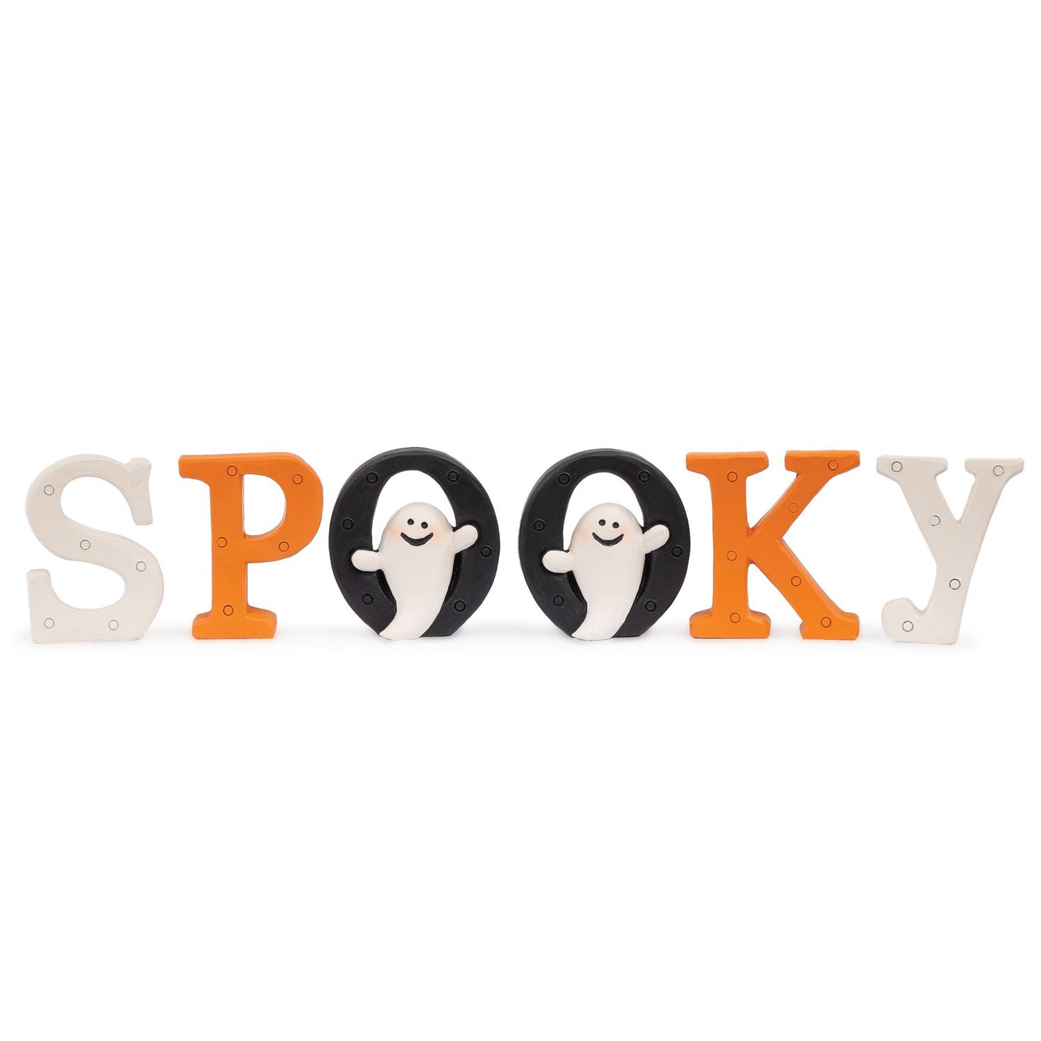"Spooky" Block Set w/ Ghosts (6pcs)