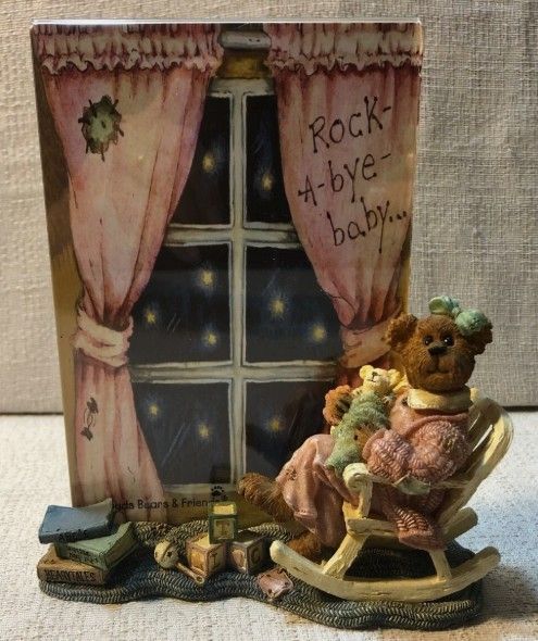 Momma McNewbear w/ Babykins...Rock-A-Bye Baby Frame Momma McNewbear w/ Babykins...Rock-A-Bye Baby Frame