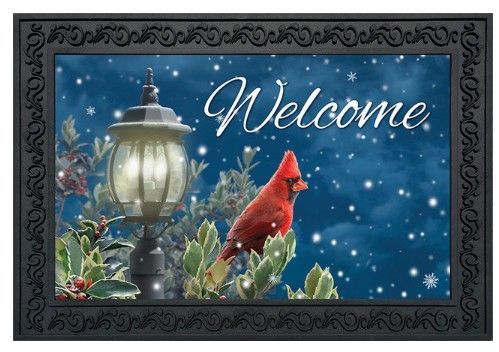 Winter Solitude Doormat