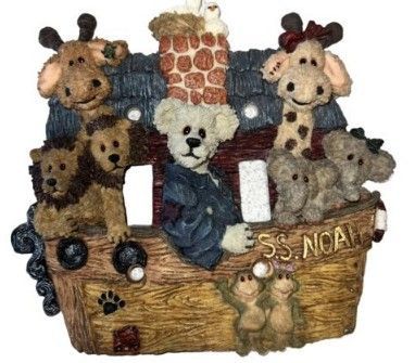 Noah's  Noah's "Let There Be Light" Double Lightswitch Plate Cover