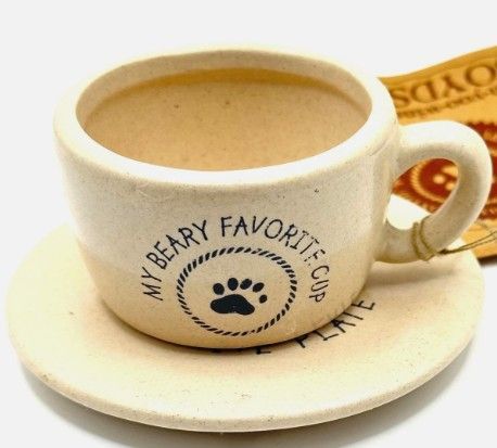 "My Beary Favorite" Plate & Cup Set