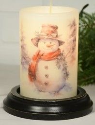 6" Mr. Mistletoe Candle Sleeve