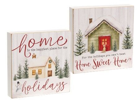 "Happiest Place" Box Sign