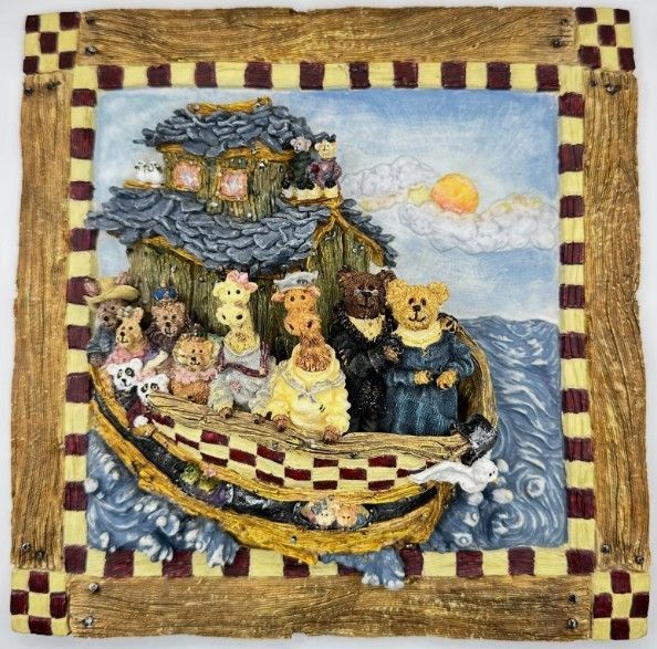 Voyage of Noah & Friends Wall Plaque
