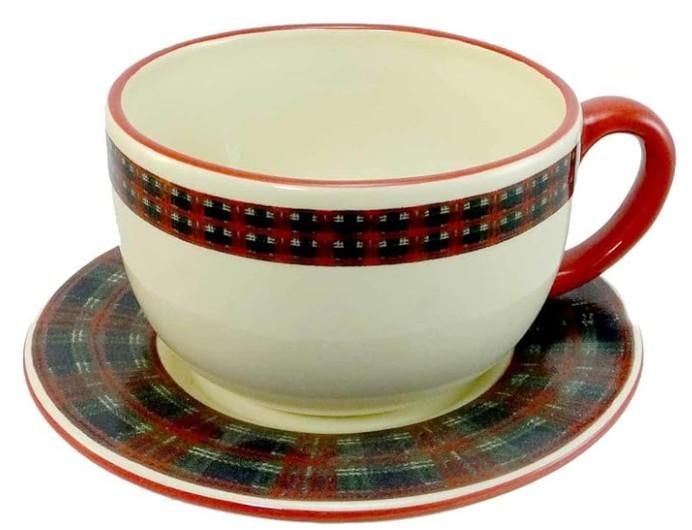 Walter's Souper Douper Mug & Saucer Set