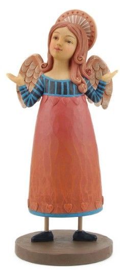 Angel w/ Hands of Praise on Base