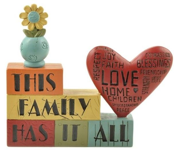 "This Family Has It All" Block