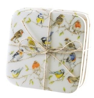 Mango Wood Coaster/Trivet Set (4pcs)