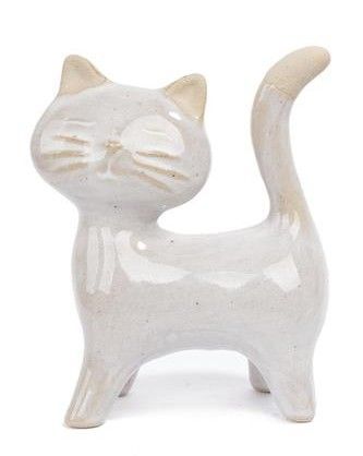 Stoneware Side Facing Cat