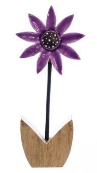 Md. Purple Mango Wood Flower