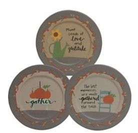 "Gather" Wooden Plate