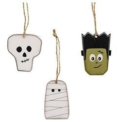 Halloween Monster Friends Ornament Set (3pcs)