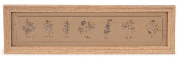 Cottage Bloom Botanical Framed Art