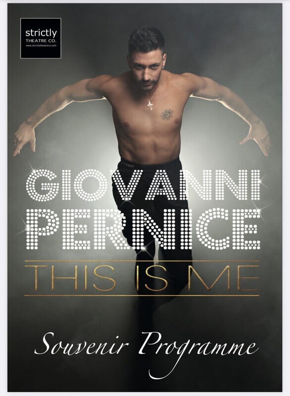 2022 Tour - Giovanni This is Me 2022 Tour Programme