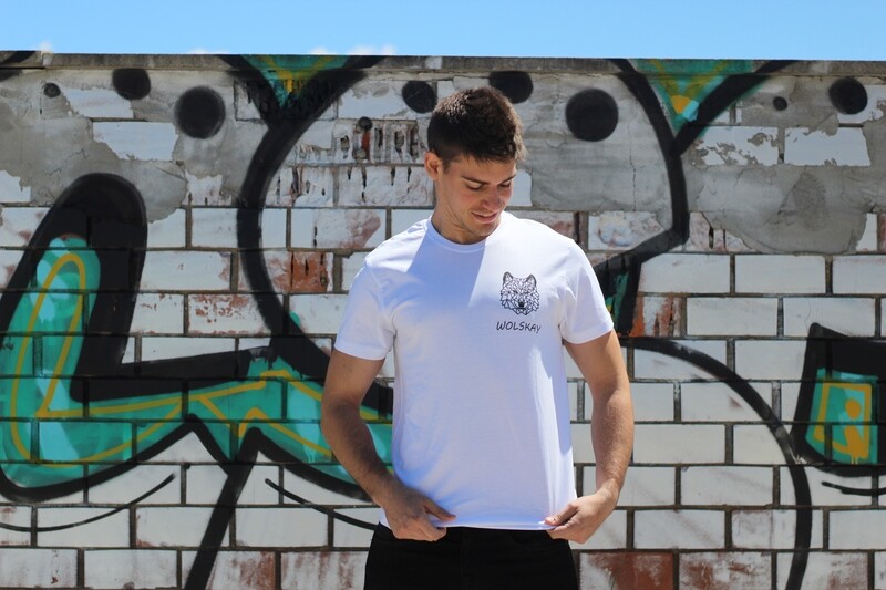 Camiseta blanca Wolfskay