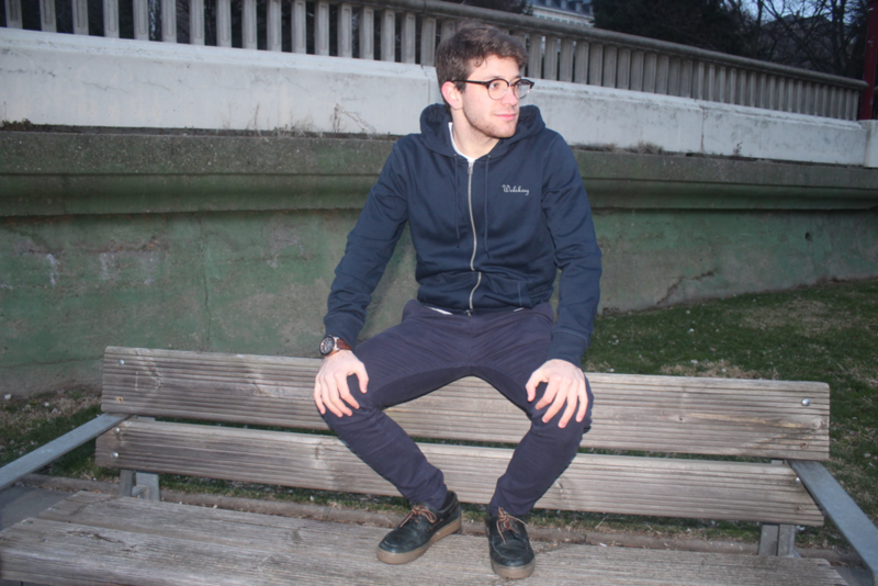 Sudadera con capucha Wolskay