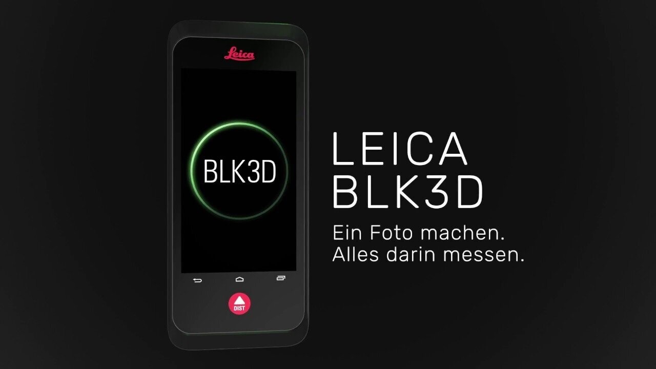 Leica BLK3D - Digitales Aufmaß-System - 14 Tage Teststellung Leihgerät inkl. 2 Stunden Einweisung