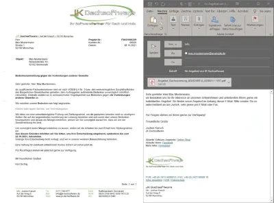 Bundle: Musterbriefe und Outlook-Vorlagen für smartDach 2025