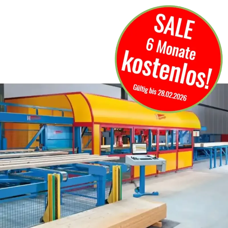 VisKon Sektor C (Maschinenübergabe) (Mietversion) - SONDERAKTION Messe Dach + Holz 2026